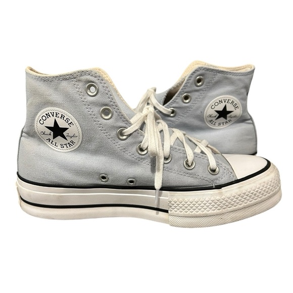 Converse Shoes - Converse Chuck Taylor All Star Lift Platform Athletic Sneaker Cloudy Daze Blue 8